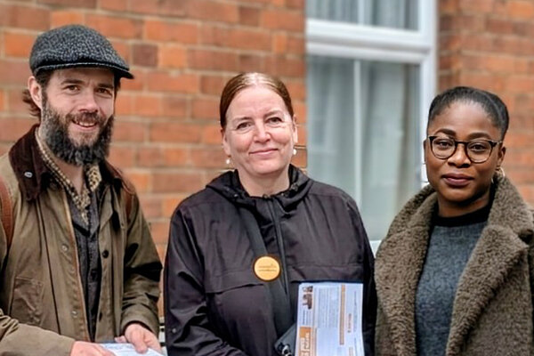 Hornsey Liberal Democrats Gillian Kilby-Gjini, Julia Ogiehor & Tom Williams