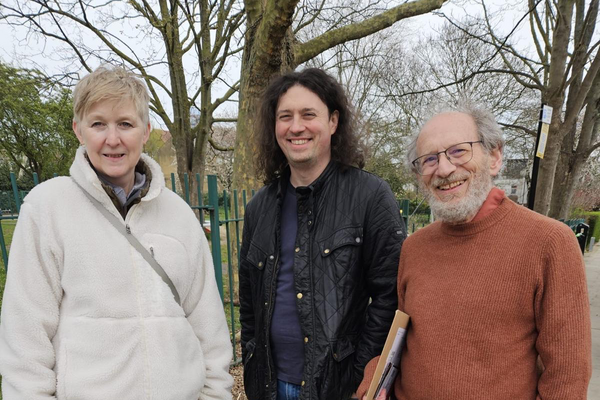 Harringay Liberal Democrats Karen Alexander, Dominic Gibson & David Schmitz